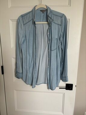 Rubbish Light Blue Denim Shirt Jacket